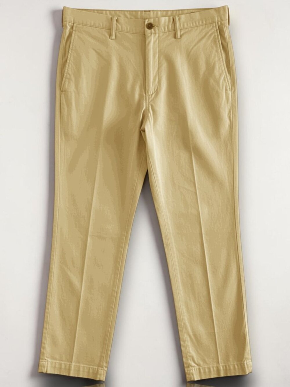 Polo Ralph Lauren Mens Stretch Straight Fit Yellow Chino Pants Size 36/30